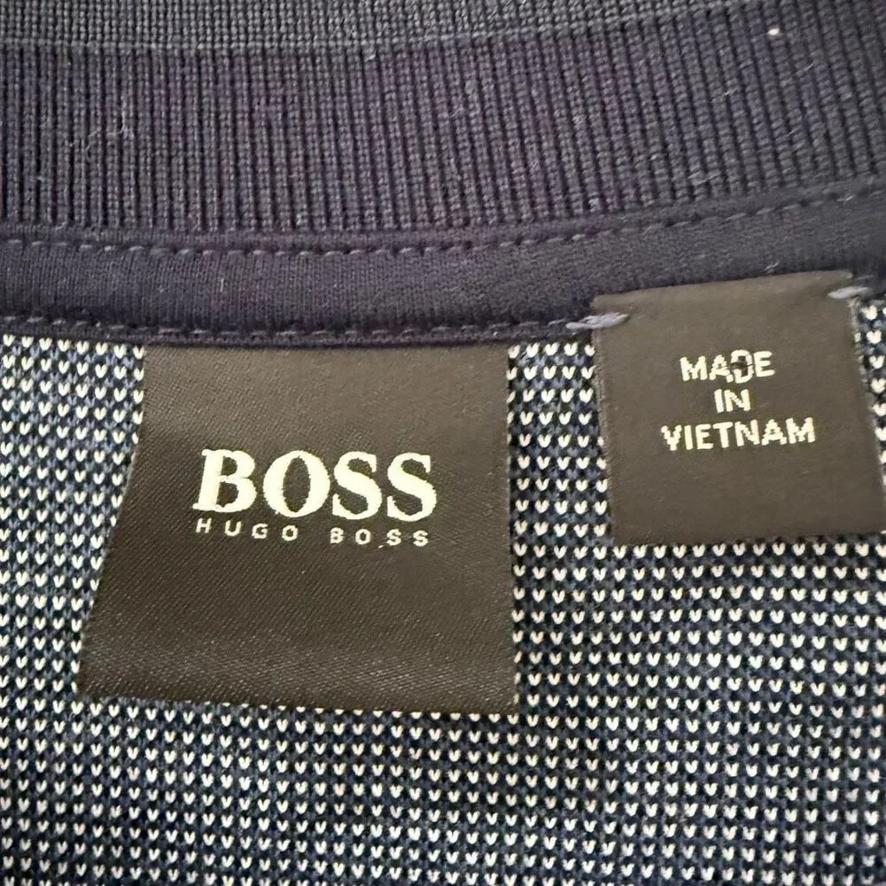 BOSS Hugo Boss Stadler Sweatshirt In Navy Size XL